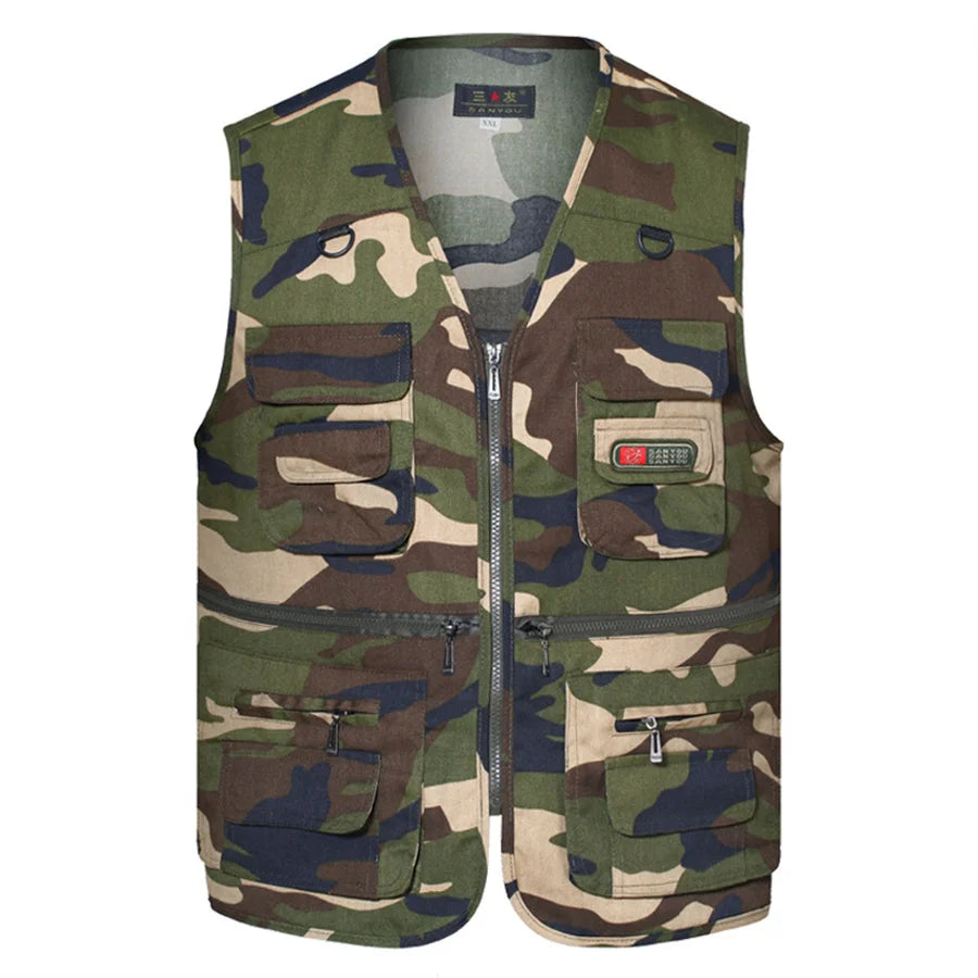 Gilet tactique de randonnée et de pêche 2026 – VESTE DE PECHE – Oceanis Gear