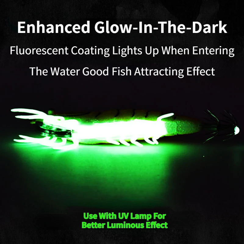 Leurres Crevette à Hochet - 8 pièces