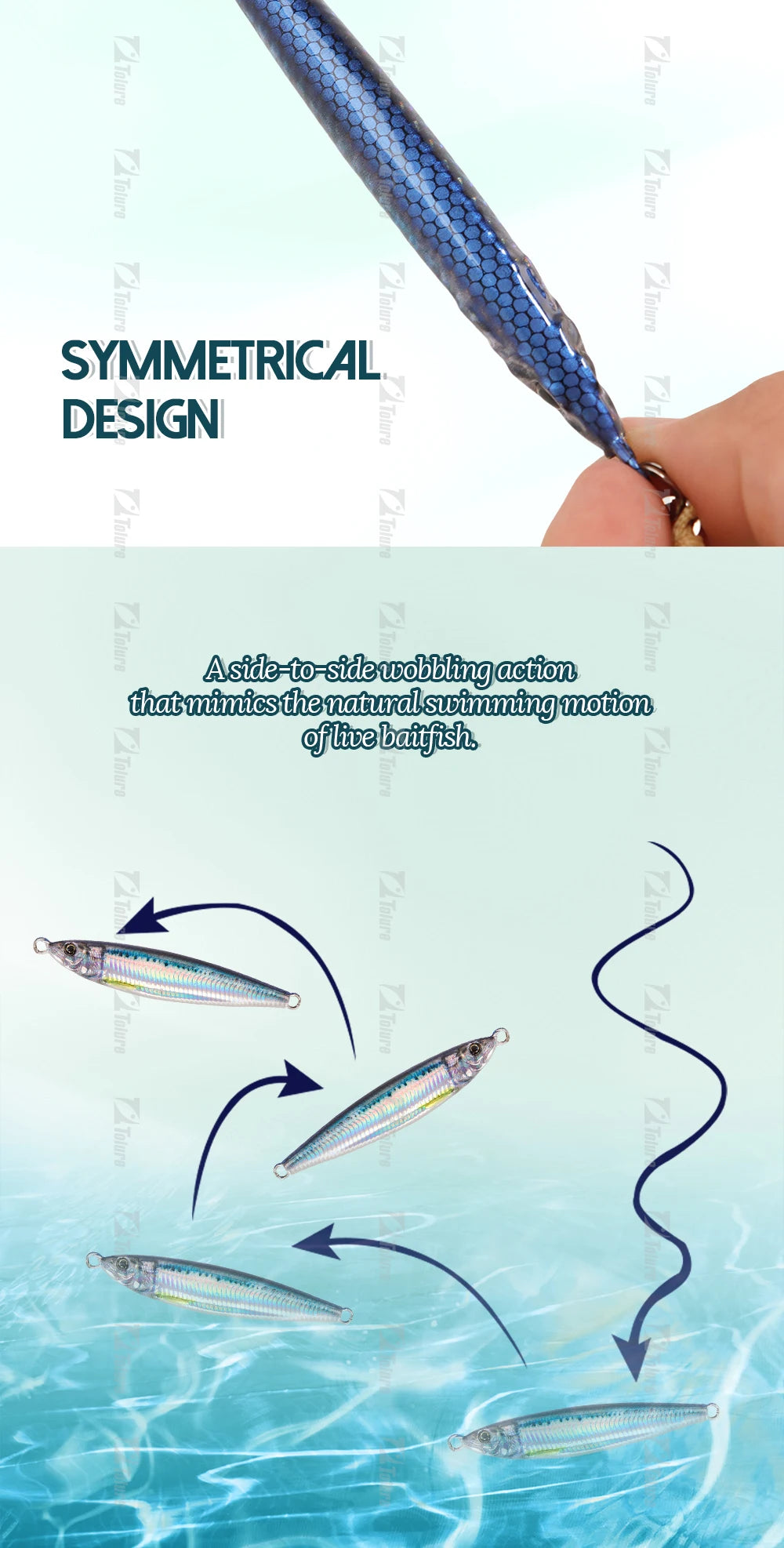 leurre métallique imprimé en 3D – Leurres de pêche – Oceanis Gear