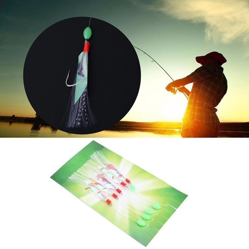 Leurres Souples Multicolores Silicone - Lot 5 Pièces Carnassiers – Leurres de pêche – Oceanis Gear