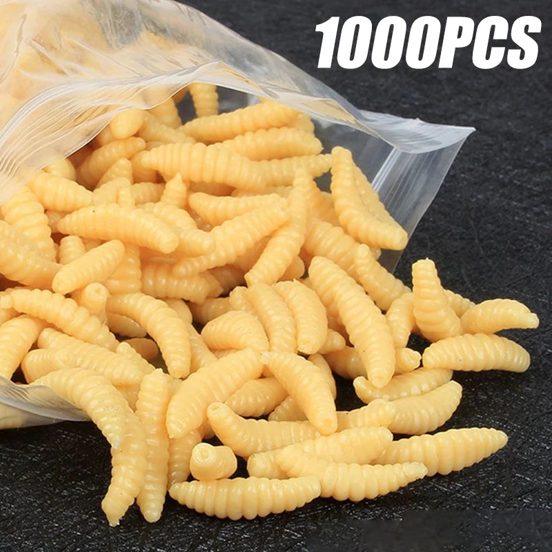 Leurres Souples Silicone Ver Pain - Lot 50/100/200 pcs – Leurres de pêche – Oceanis Gear