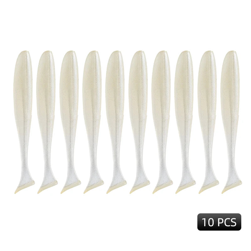 Leurres Souples Carpe Silicone - Lot 10 Pièces Multi-Tailles – Leurres de pêche – Oceanis Gear