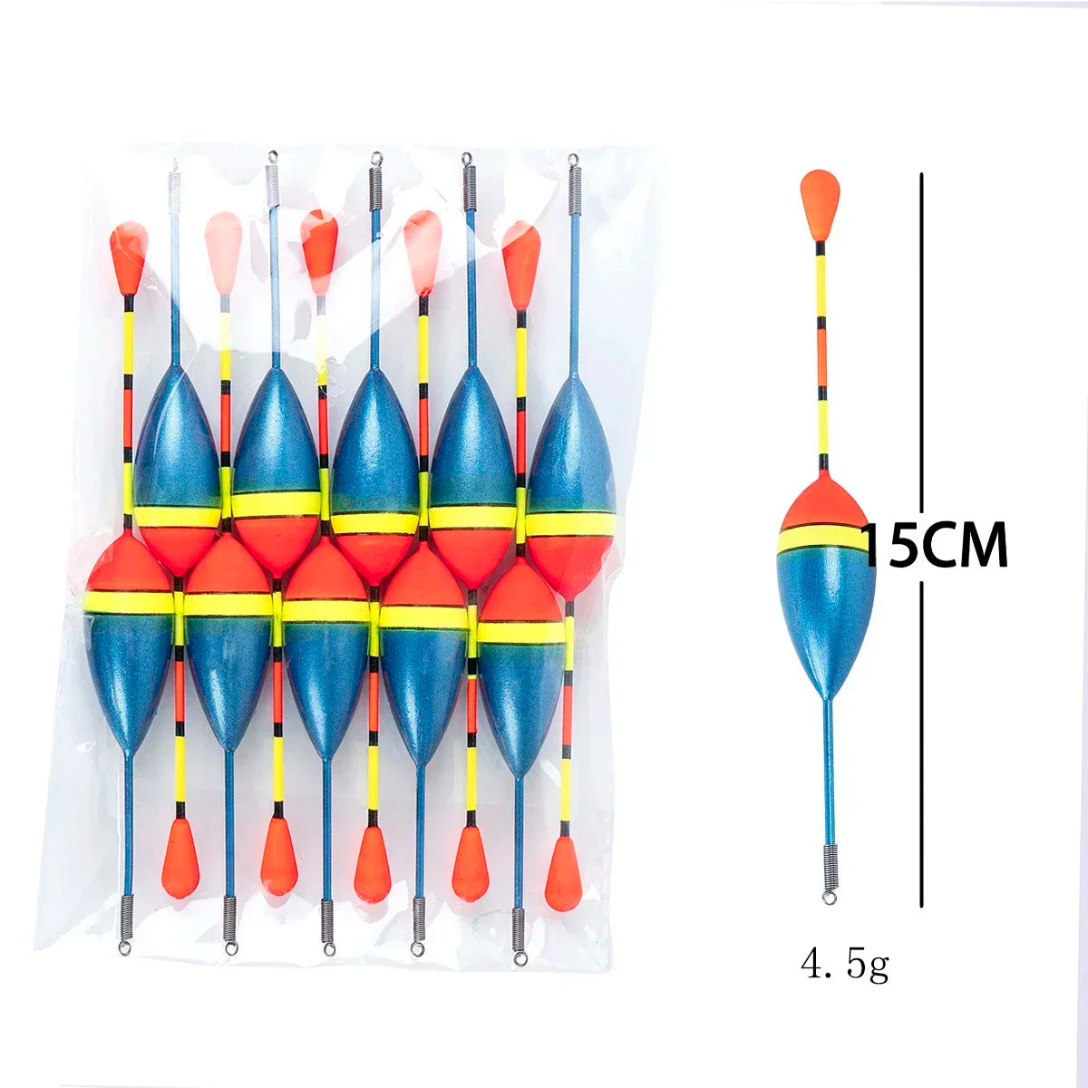 Flotteurs Pêche Haute Sensibilité - Lot 10 Bouées Verticales – Flotteurs de pêche – Oceanis Gear