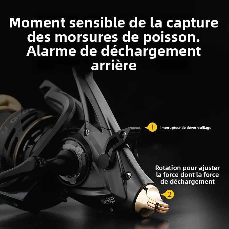 Premium Carp Fishing Reel QH3000-9000 20kg Drag – Cannes à pêche – Oceanis Gear