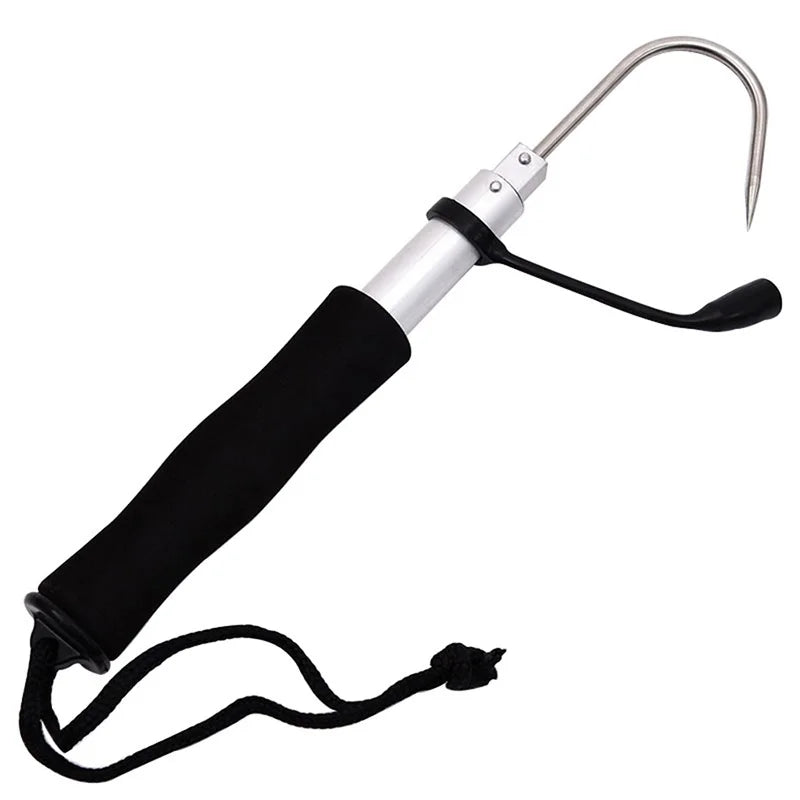 Gaffe télescopique rétractable en acier inoxydable. – OUTILS DE PECHE – Oceanis Gear