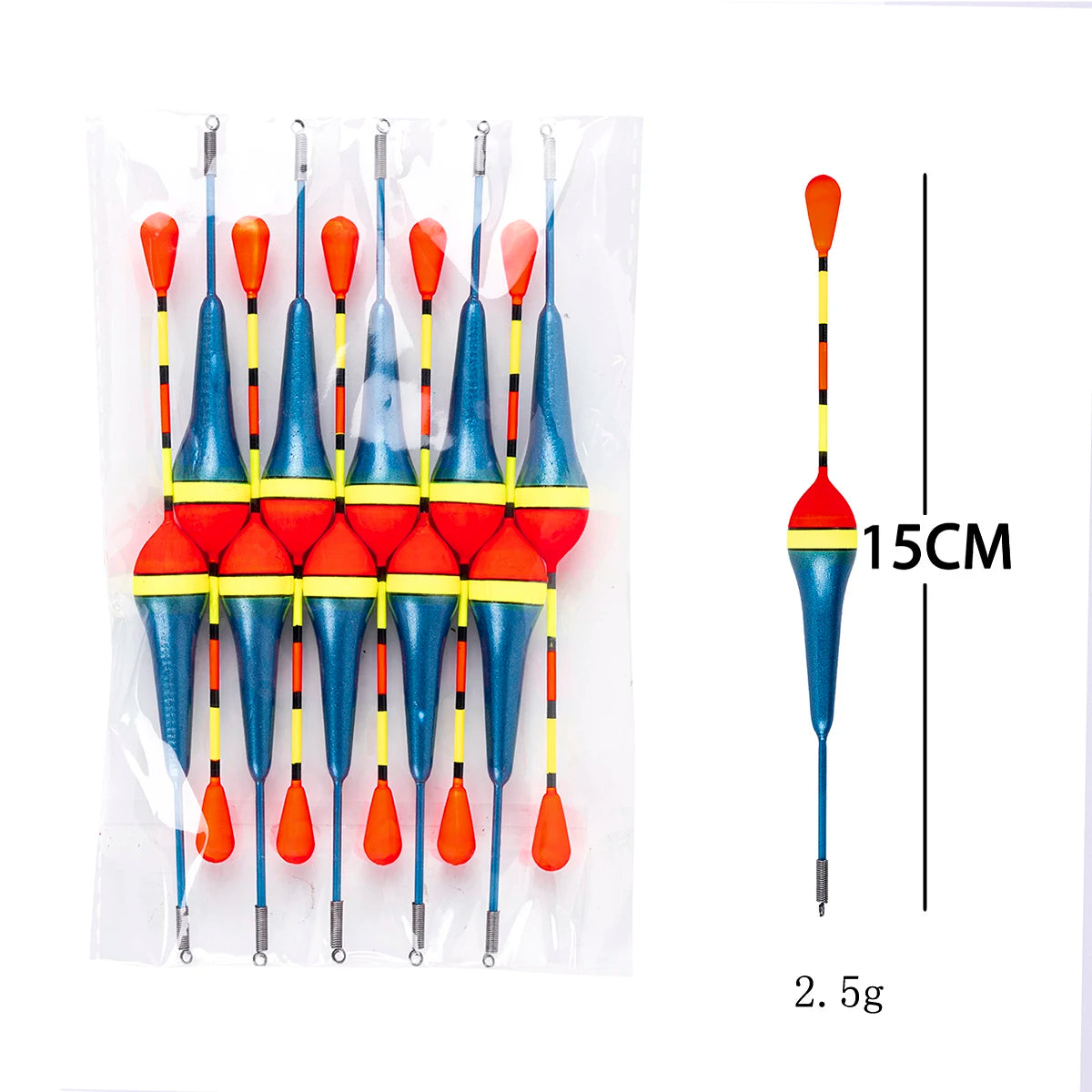 Flotteurs Pêche Haute Sensibilité - Lot 10 Bouées Verticales – Flotteurs de pêche – Oceanis Gear