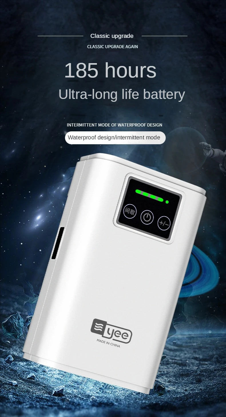 Pompe à oxygène pour aquarium, pompe à air double usage. – Pompe à oxygène pour aquarium – Oceanis Gear