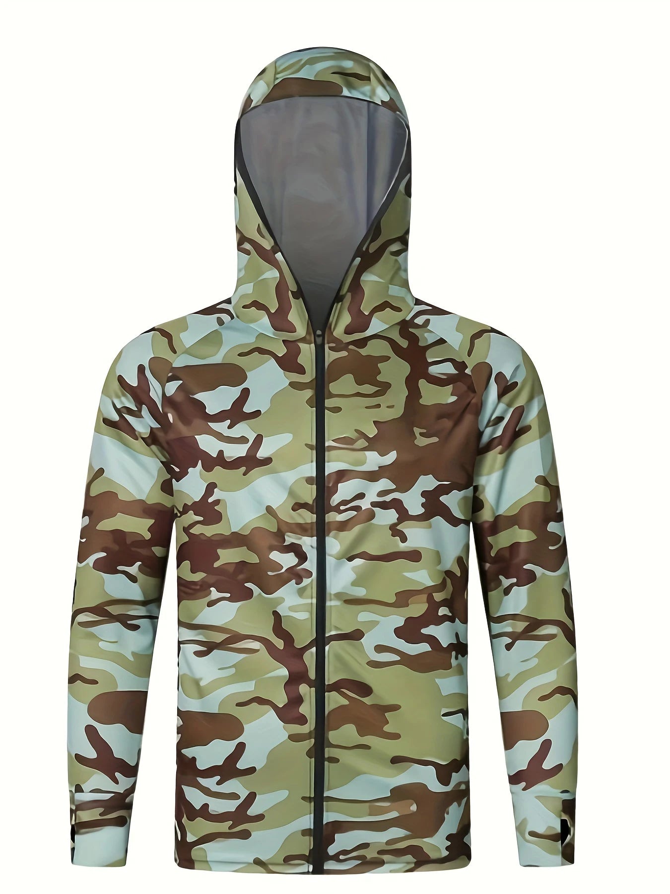 Veste Anti-UV UPF 50+ Pêche Randonnée - Protection Solaire Capuche – Vêtements de pêche – Oceanis Gear