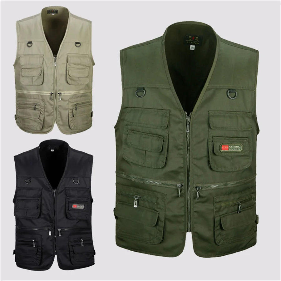 Gilet tactique de randonnée et de pêche 2026 – VESTE DE PECHE – Oceanis Gear