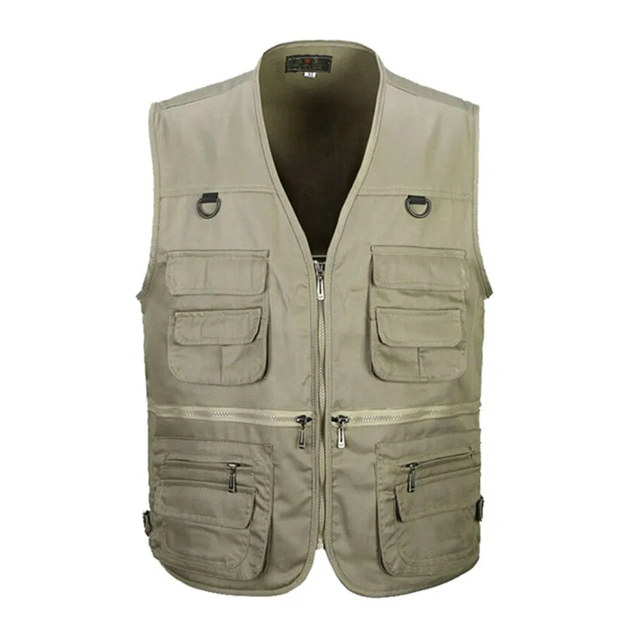 Gilet tactique de randonnée et de pêche 2026 – VESTE DE PECHE – Oceanis Gear