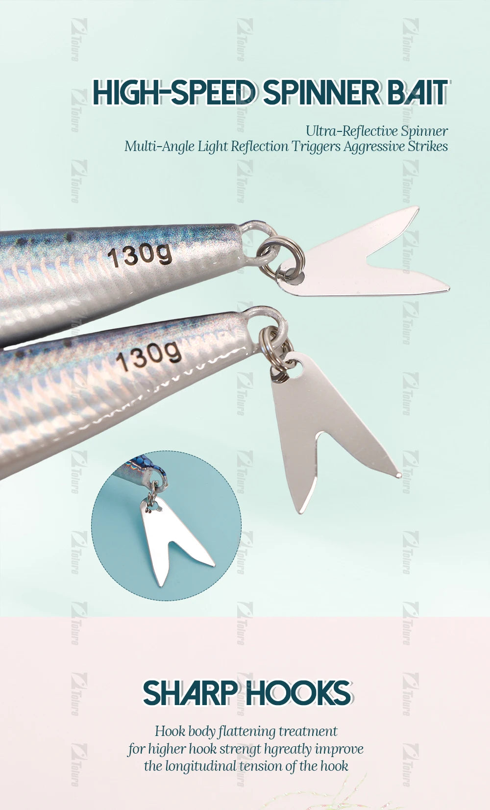 leurre métallique imprimé en 3D – Leurres de pêche – Oceanis Gear