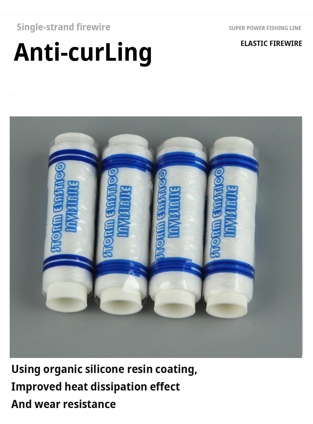 FTK 250M Ligne élastique résistante Firewire 0,2 mm. – OUTILS DE PECHE – Oceanis Gear