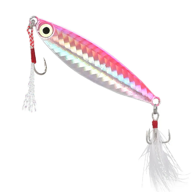 Leurre Cuillère Métal – Appât Jigging Lent Multi-Poids