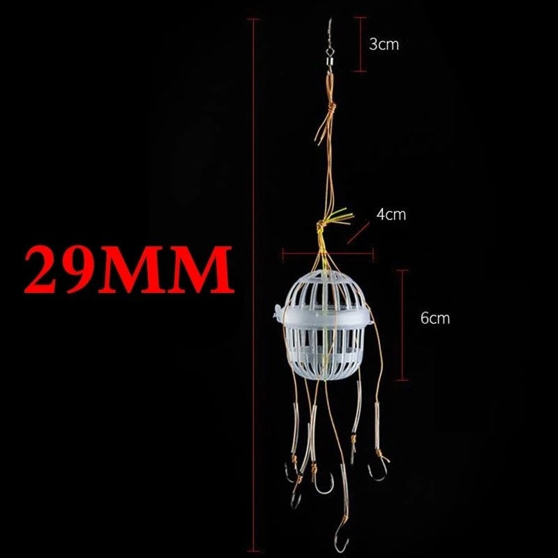 Cage d’Appât avec Hameçons Multiples – Système de Pêche Efficace – OUTILS DE PECHE – Oceanis Gear