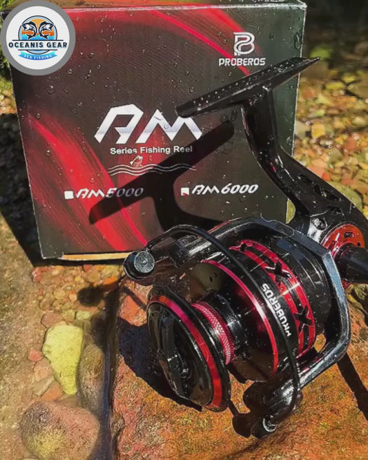 Moulinet OCEANIS GEAR 5.2:1 - Bobine Métal 1000-6000