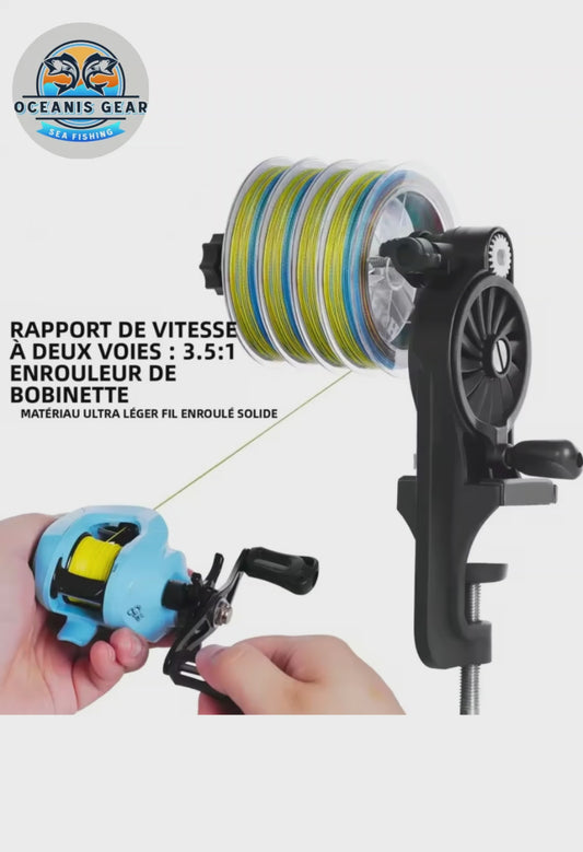 Enrouleur Ligne Pêche Portable