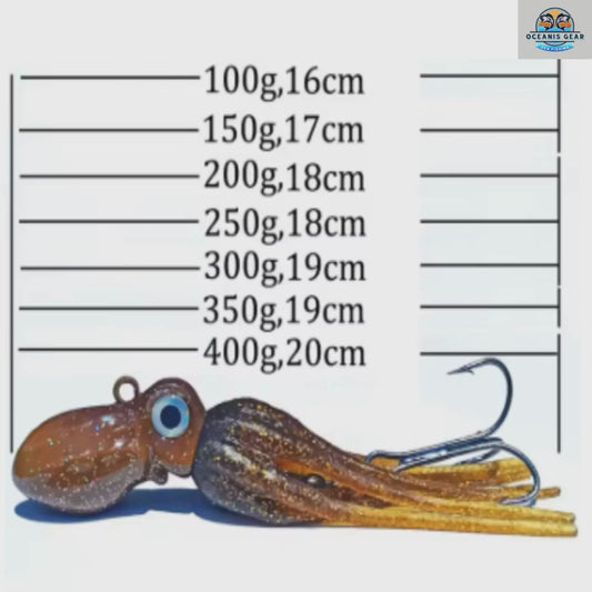 Leurre Poulpe Lumineux Traîne